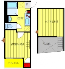 グランクオール蕨の間取り図