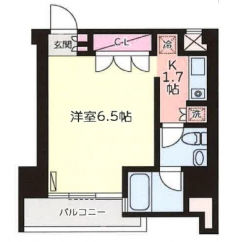 アッパルタメントベラヴィスタの間取り図