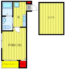 コンパートメントハウス鳩ヶ谷Ⅰの間取り図