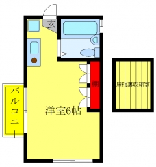 スカイコートの間取り図