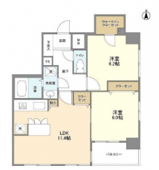 テラス王子の間取り図