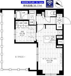 ステージグランデときわ台アジールコートの間取り図