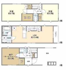Kolet川口青木の間取り図