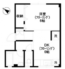 セブンハイツの間取り図