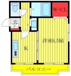 アドレ志茂の間取り図