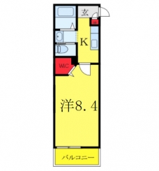 エトワールKの間取り図