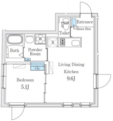 Fika池袋の間取り図