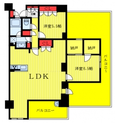 エムブランド田端の間取り図