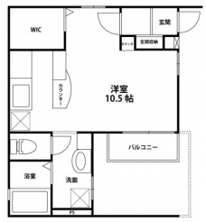 アーバンコート沙羅の間取り図