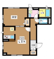 Palcon Max 新都心の間取り図