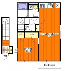 ルアナハウスの間取り図