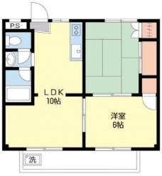 コーポ鈴峰の間取り図