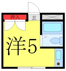 ブリッジシーダの間取り図