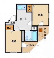 ミングルＡＰ．高島平一番館の間取り図