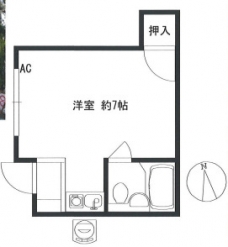 リンナン目白ガーデン　の間取り図