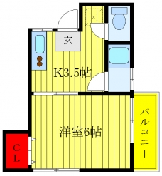 メゾン・セレステの間取り図