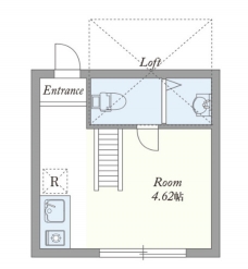 Grand Studio新都心の間取り図