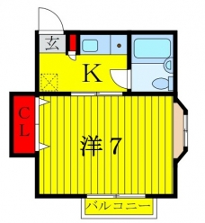 サニーテラスの間取り図