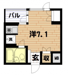 ワイティーコートの間取り図