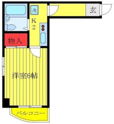 シューファイテラスの間取り図