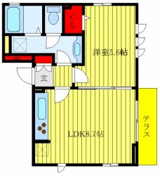 cozy fieldの間取り図