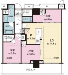 THE TOWER JUJOの間取り図