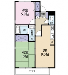 コートハウス光人館の間取り図