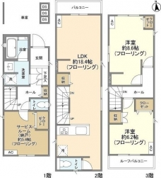 Koletさいたま根岸#02の間取り図