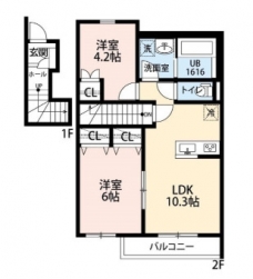 コントレイルⅠの間取り図
