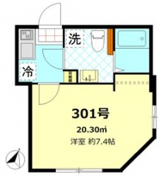 Ｉ－ＳＱＵＡＲＥの間取り図