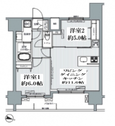 センテニアル王子神谷の間取り図