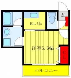 中十条スクエアの間取り図