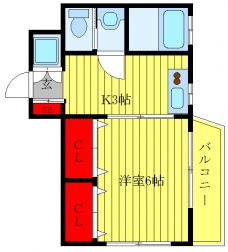 三和駒込の間取り図