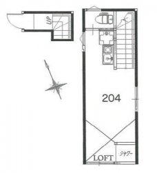 サークルハウス西川口の間取り図