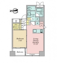 ＯＺＩＯ大手町の間取り図
