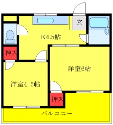 ドムスアルバの間取り図