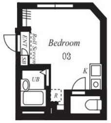 プラチナフォルム西巣鴨の間取り図