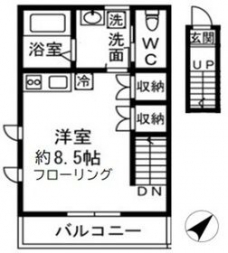 ディアコート東長崎の間取り図