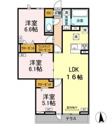 (仮称)板橋区高島平9丁目PJの間取り図