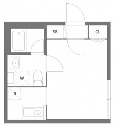 ルーデンス日暮里の間取り図