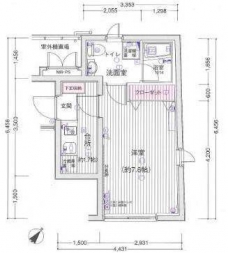 ユナイテッドグロー文京白山の間取り図