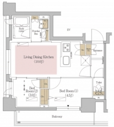 アーバネックス文京本郷の間取り図