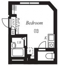 プラチナフォルム西巣鴨の間取り図
