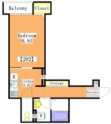 プラザ雑司が谷の間取り図
