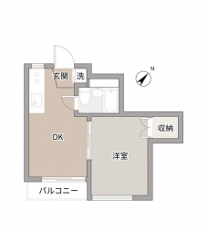 ルーブル成増の間取り図