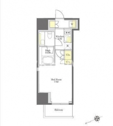 プライムメゾン大塚の間取り図