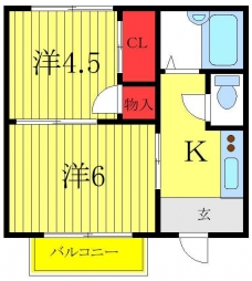 斉藤マンションの間取り図
