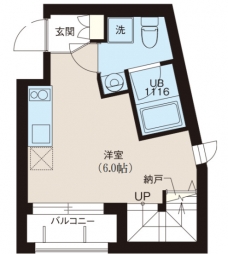 レピュア十条レジデンスの間取り図