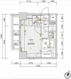 レピュア大塚の間取り図