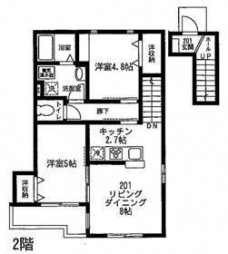 Foresta Uchiyama　フォレスタウチヤマの間取り図